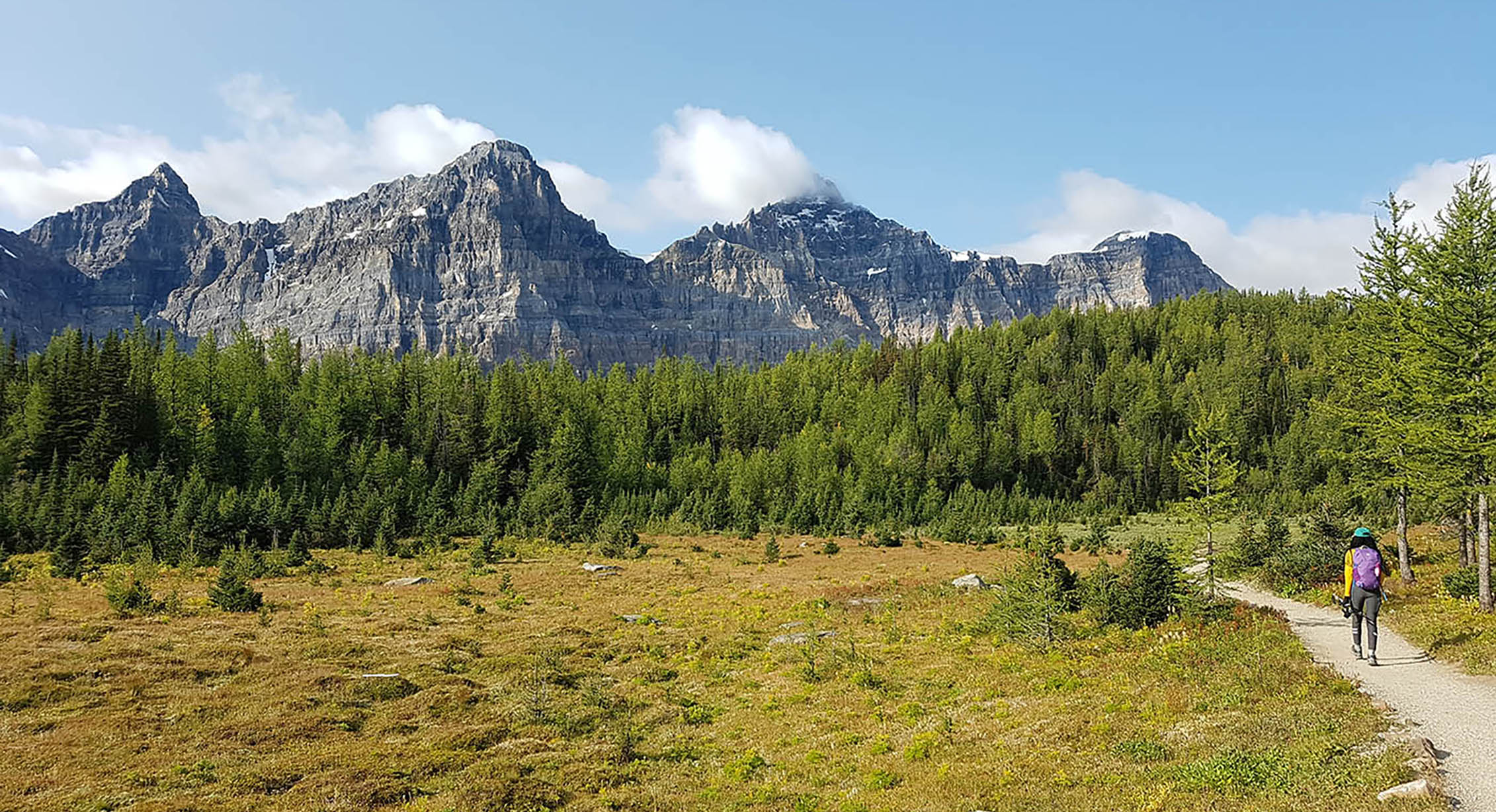 Hiking in the Canadian Rockies