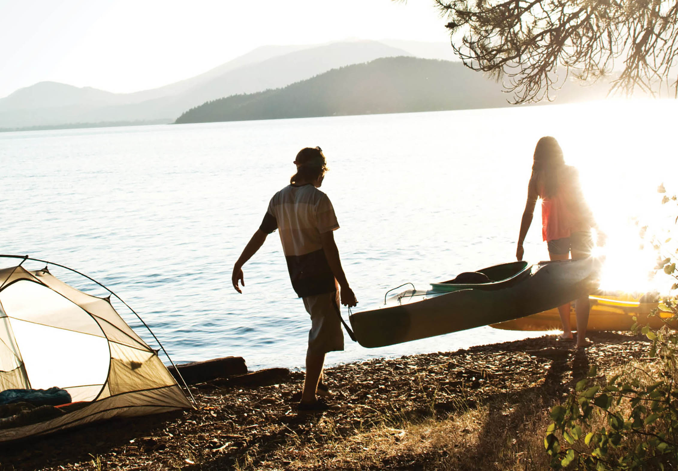 canoe camping