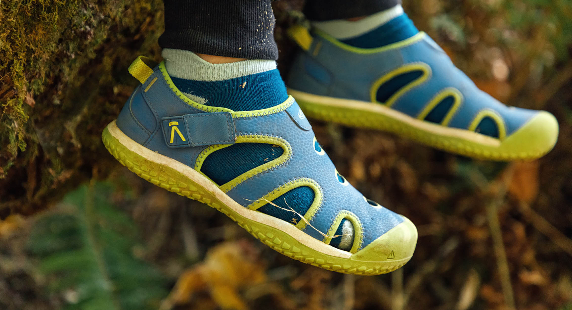 Socks and sandals, the perfect combo for air travel