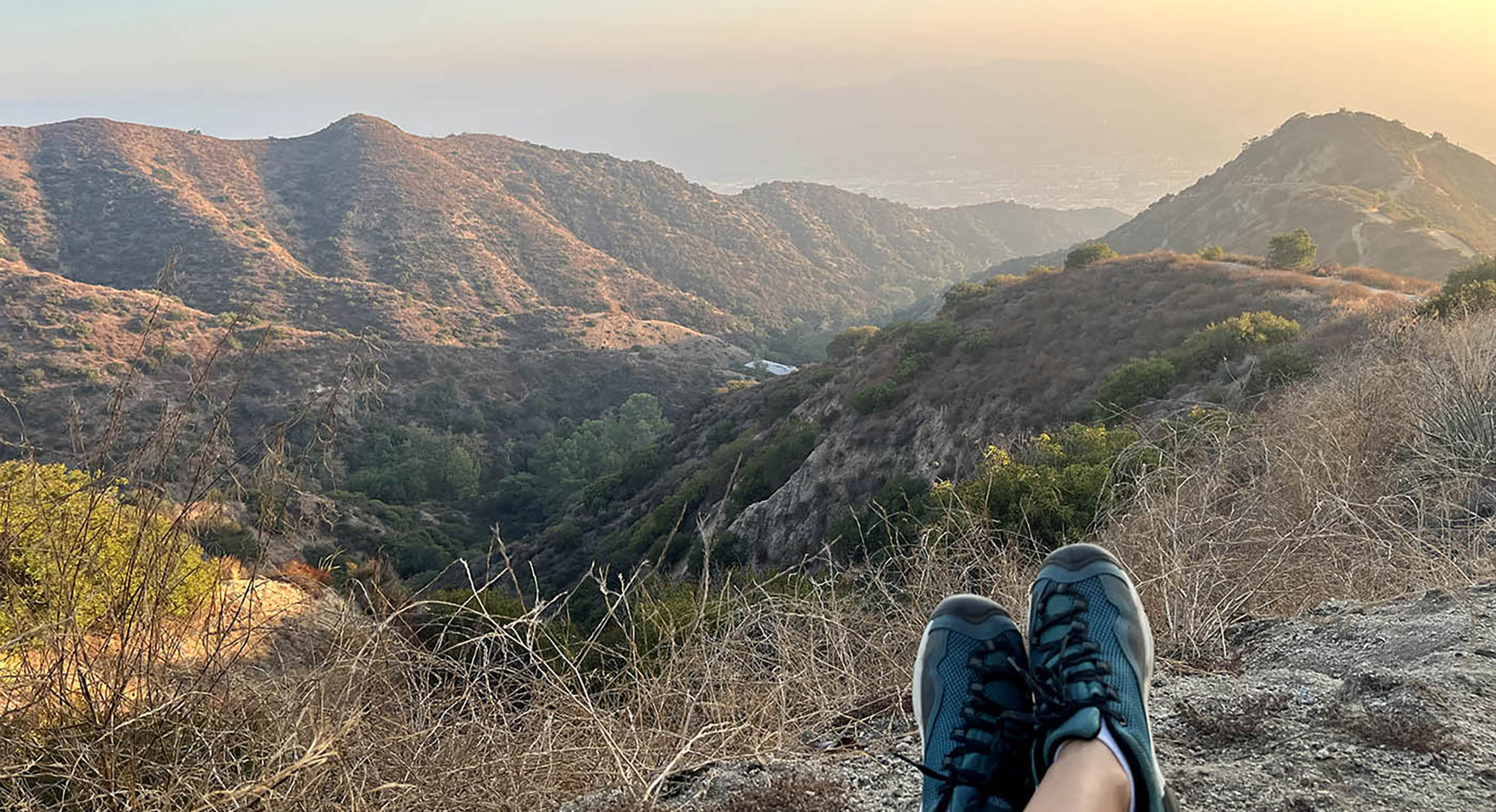 The view from a hike