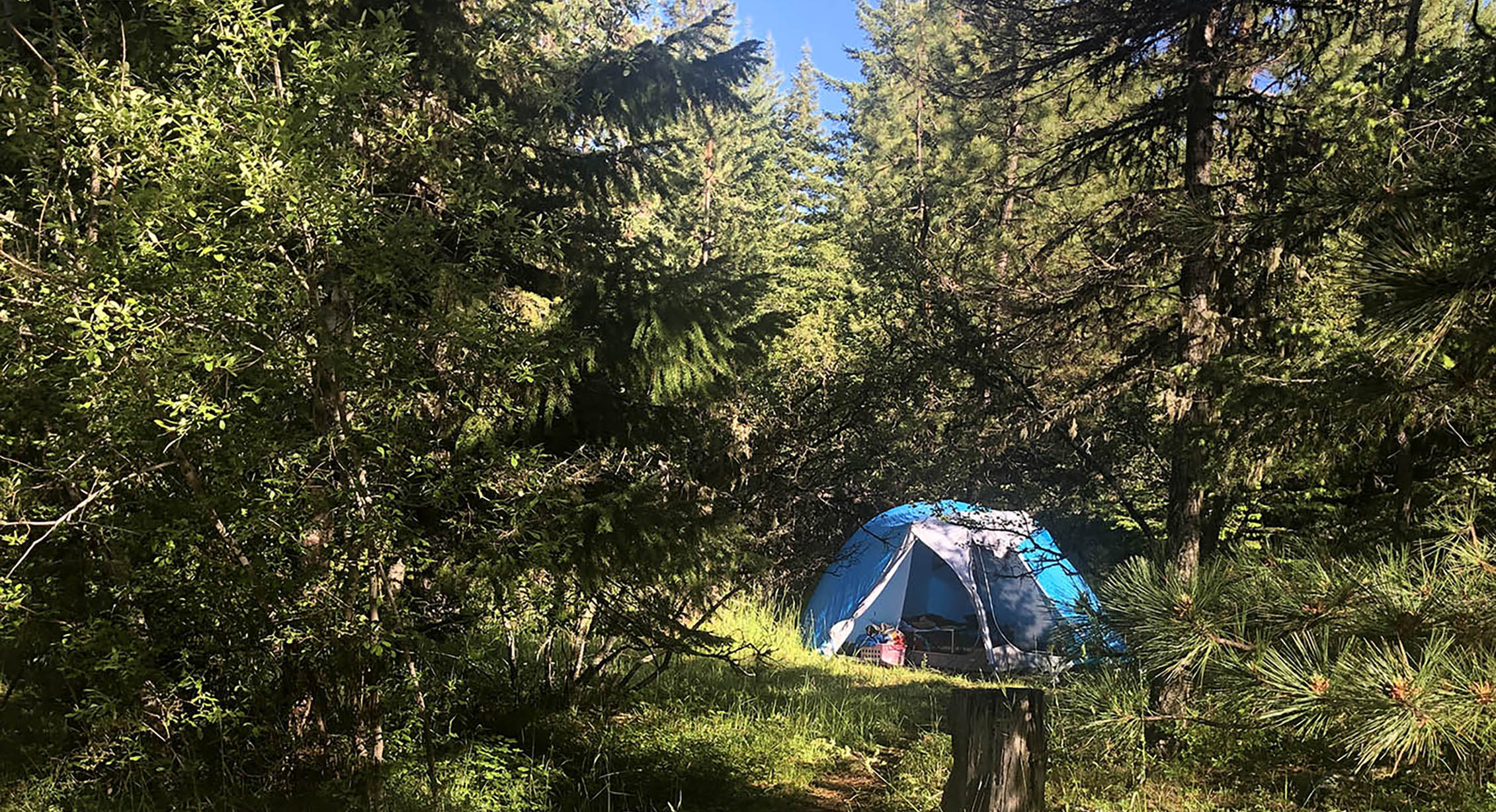 Camping in the Cascade-Siskiyou National Monument.