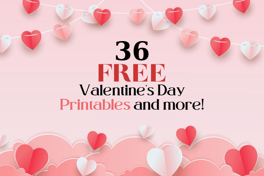 36 FREE Valentine Crafts for Kids:  Valentine’s Day Printable Crafts