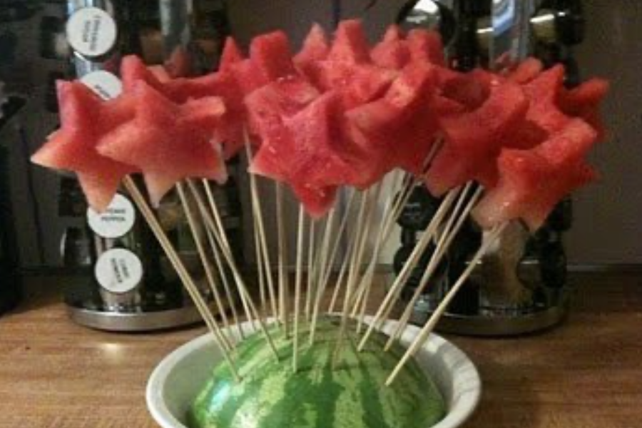 Fun Summer Recipe: Watermelon Stars on Skewers